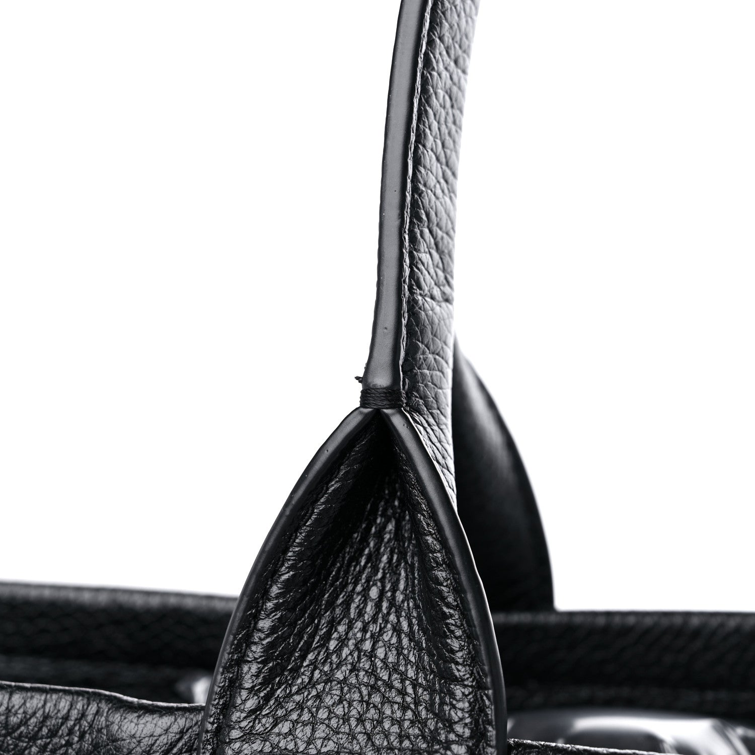 Marc Jacobs Grained Calfskin Large The Tote Bag Black 15 of 15