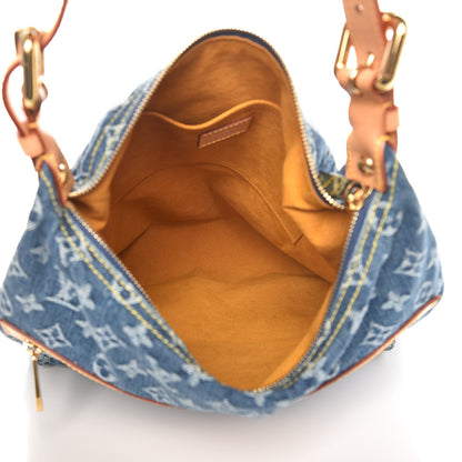 Louis Vuitton Denim Baggy GM Blue 5 of 6