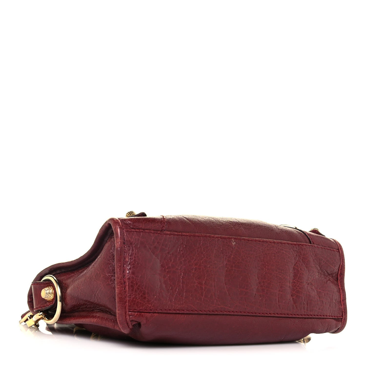 Balenciaga Agneau Giant 12 Gold Hardware Mini City Rouge Cerise 4 of 16