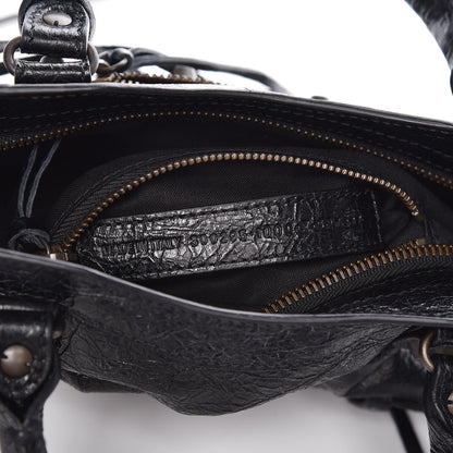 Balenciaga Agneau Classic Hardware Mini City Black 7 of 9