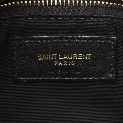 Saint Laurent Lambskin Quilted Small Loulou Puffer Monogram Chain Satchel Crema Soft 6 of 13