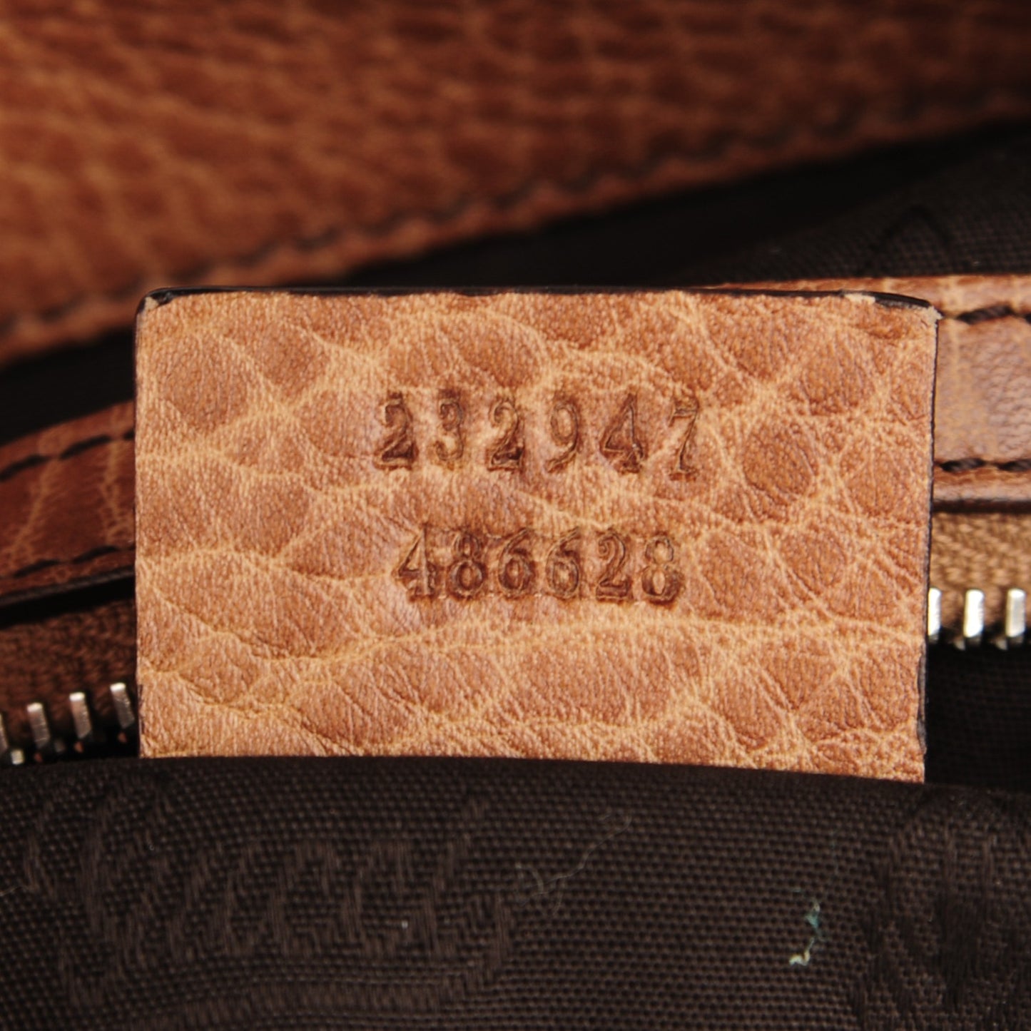 Monogram Libeccio Bamboo Bar Medium Tote Brown