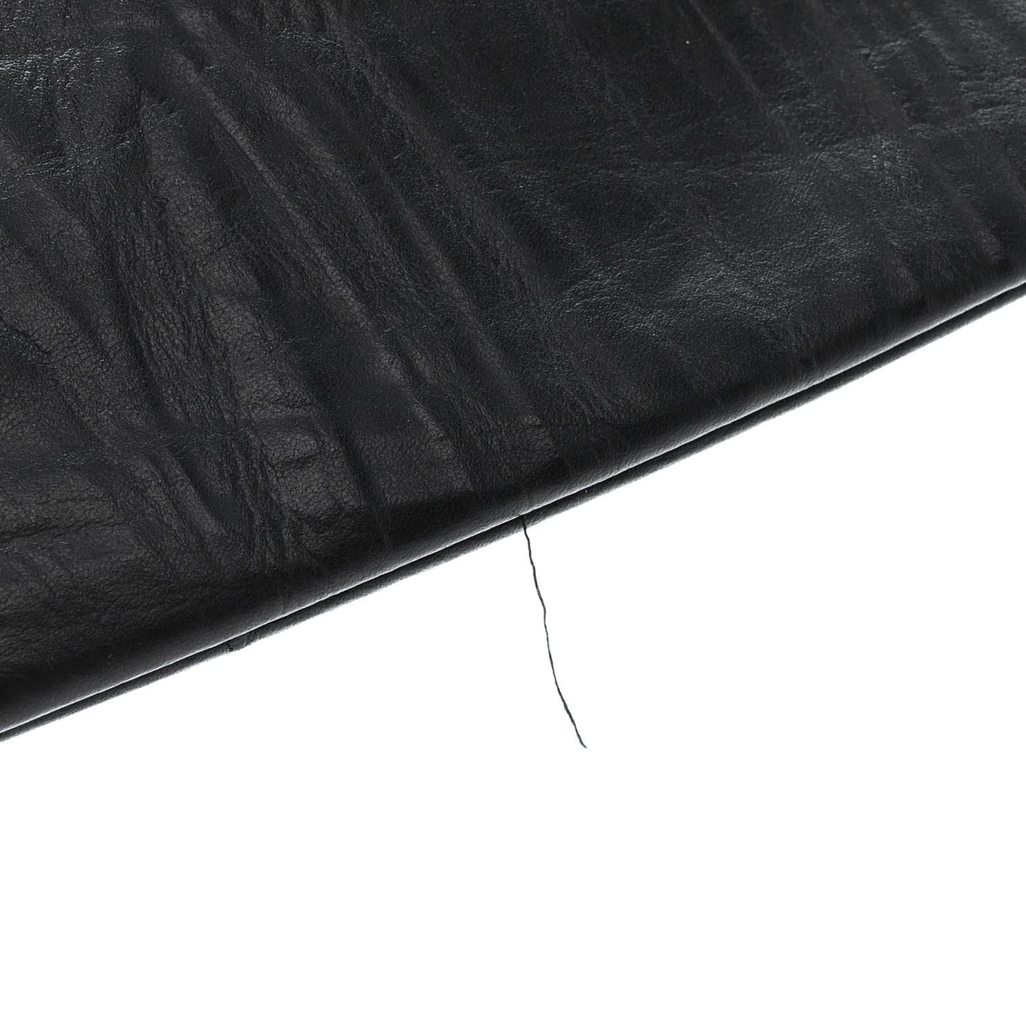 Crumpled Calfskin Quilted Chanel 22 Black