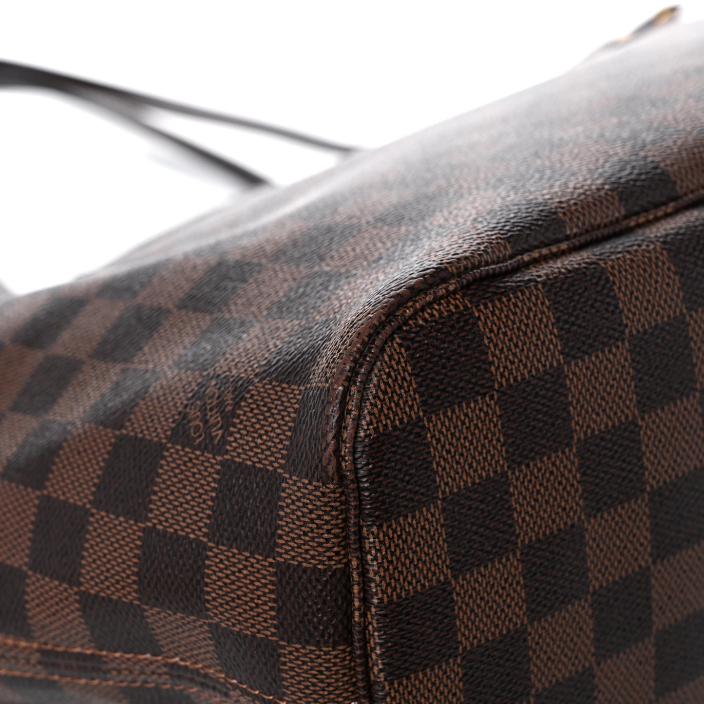 Damier Ebene Neo Neverfull MM Rose Ballerine