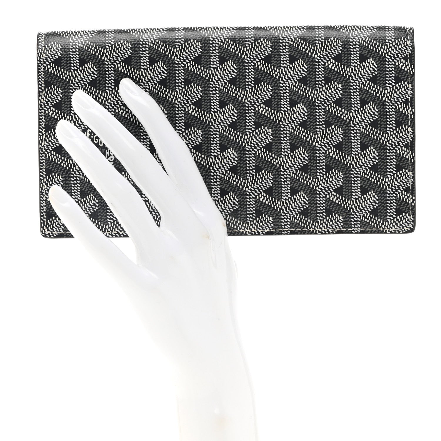 Goyard Goyardine Long Bi-Fold Wallet Grey 3 of 6