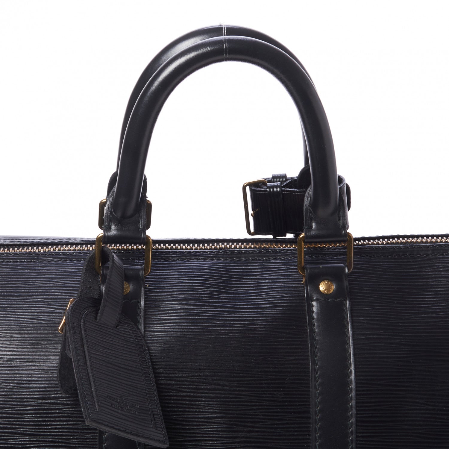 Louis Vuitton Epi Keepall 45 Black 9 of 13