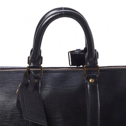 Louis Vuitton Epi Keepall 45 Black 9 of 13