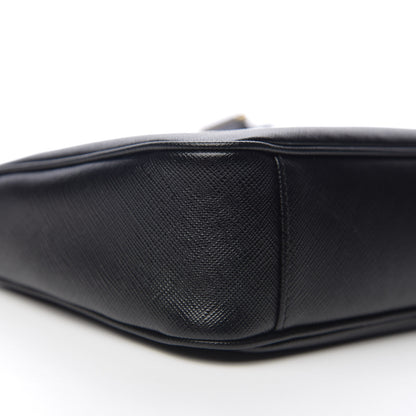 Prada Saffiano Lux Re-Edition 2005 Shoulder Bag Black 6 of 8