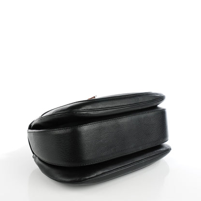 Gucci Calfskin Large New Bamboo Top Handle Bag Black 4 of 7