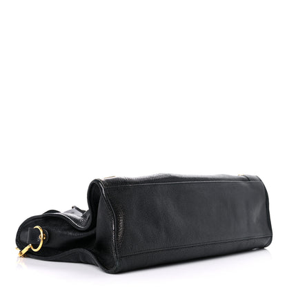 Balenciaga Chevre Gold Metallic Edge Hardware City Black 4 of 18