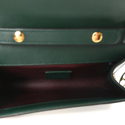 Gucci Smooth Calfskin Mini Zumi Shoulder Bag Vintage Green 5 of 10