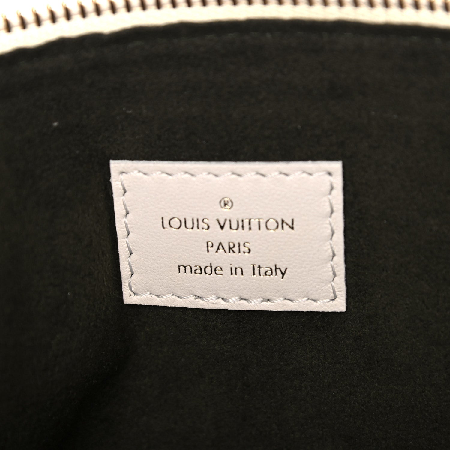 Louis Vuitton Lambskin Embossed Monogram Coussin PM Cream 5 of 9