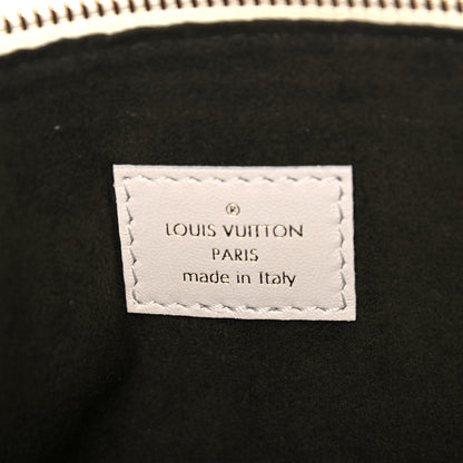 Louis Vuitton Lambskin Embossed Monogram Coussin PM Cream 5 of 9