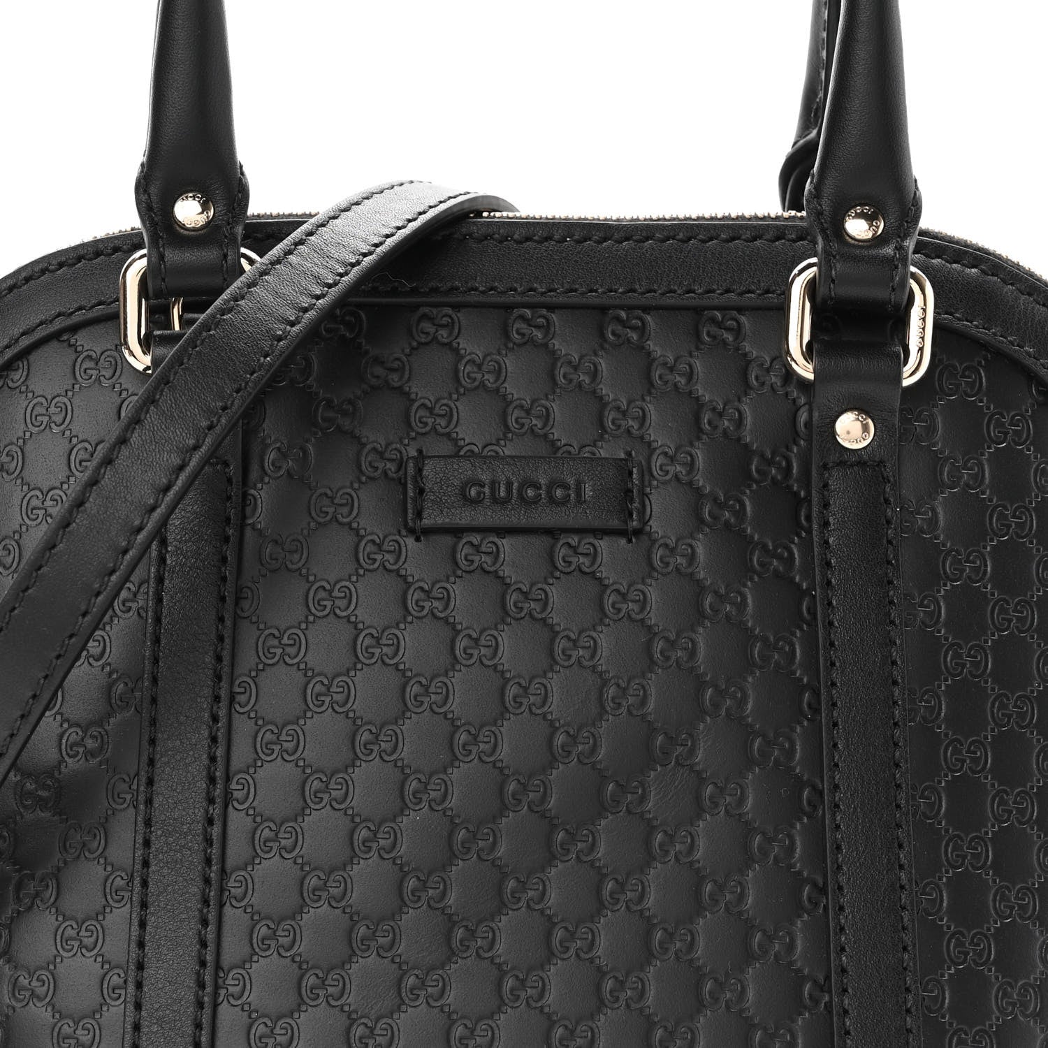 Gucci Microguccissima Mini Dome Bag Black 8 of 10