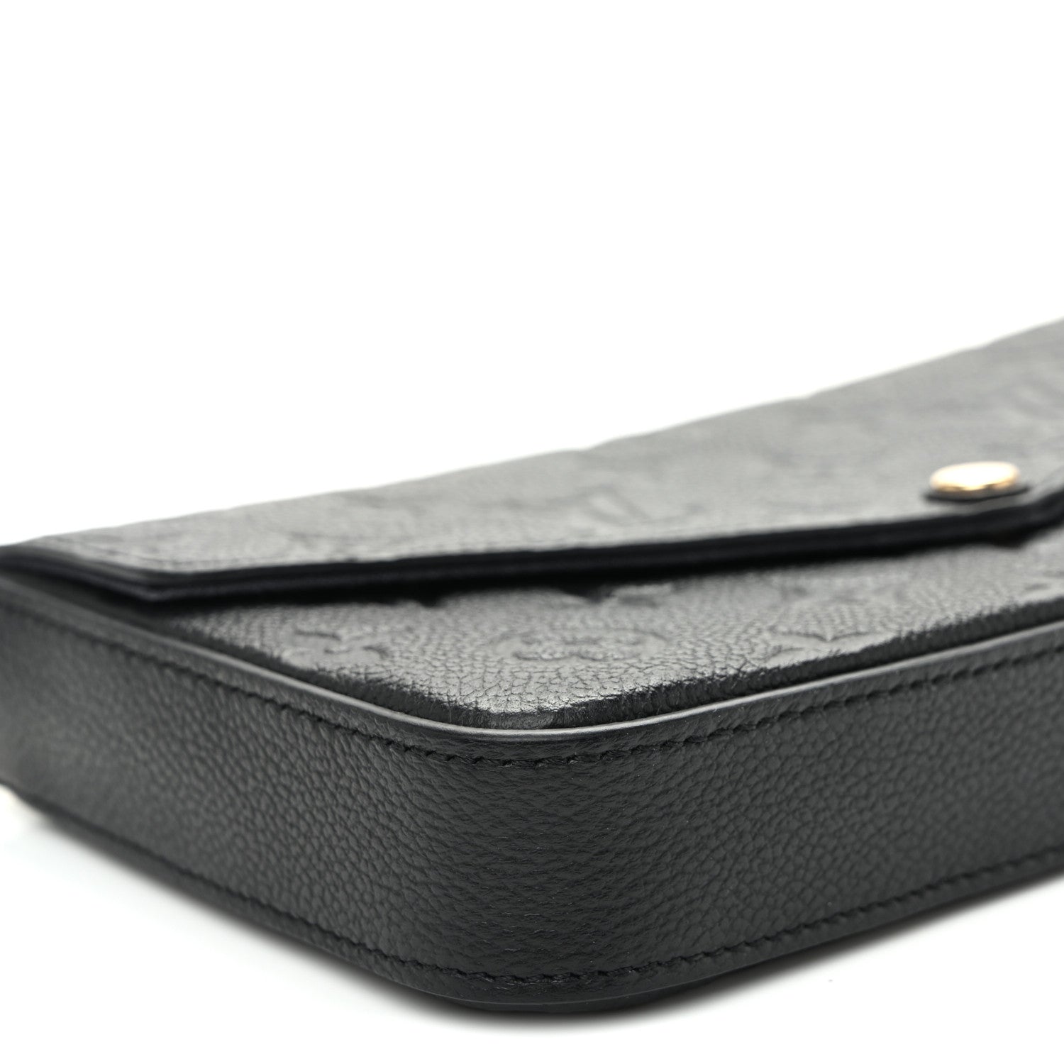Louis Vuitton Empreinte Pochette Felicie Chain Wallet Black 10 of 11