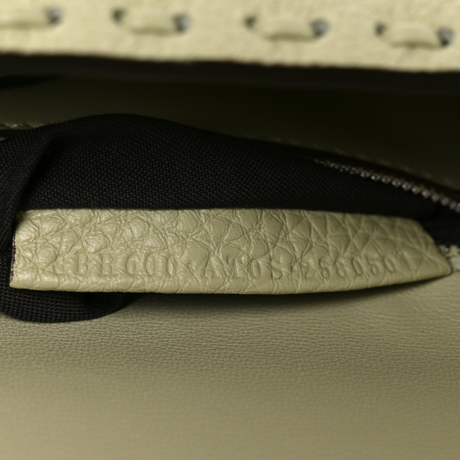 Fendi Cuoio Romano Selleria Baguette Sage 6 of 9