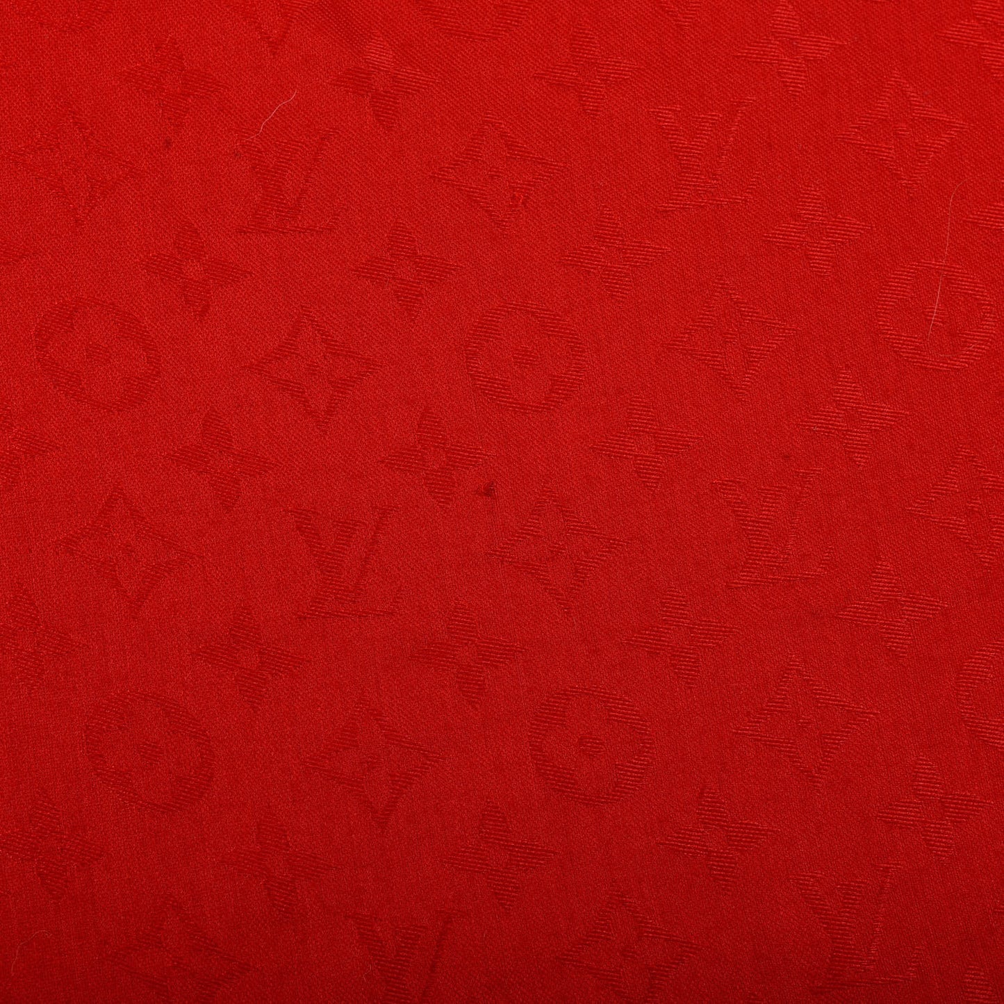 Silk Wool Monogram Shawl Pomme D'Amour