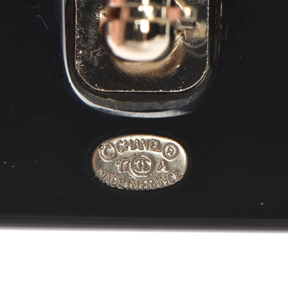 Chanel Resin Strass Perfume Bottle CC Brooch Black Gold 4 of 5