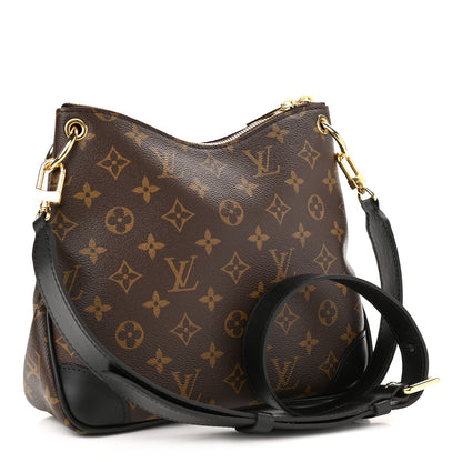 Louis Vuitton Monogram Odeon PM Black 3 of 10