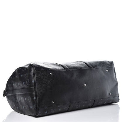 MCM Visetos XLarge Traveler Weekender Bag Black 4 of 11