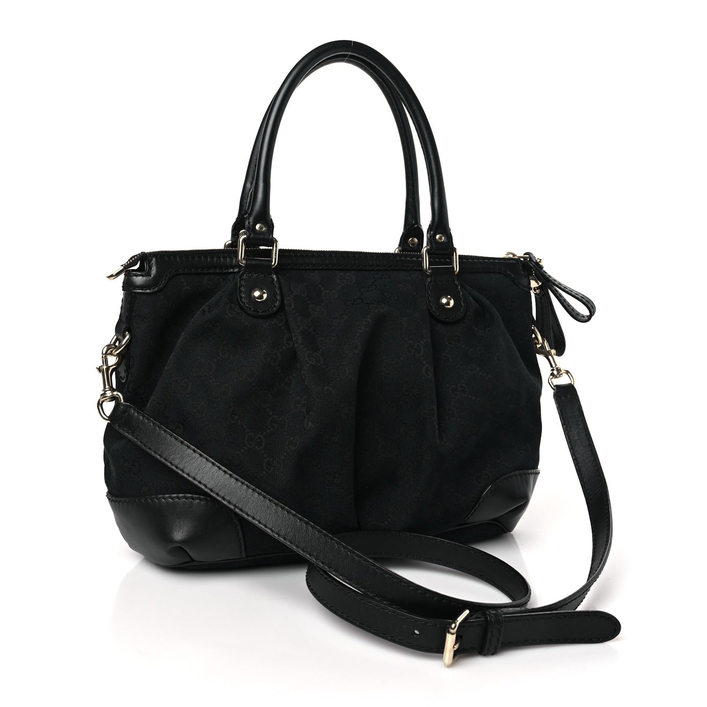 Monogram Medium Sukey Top Handle Black