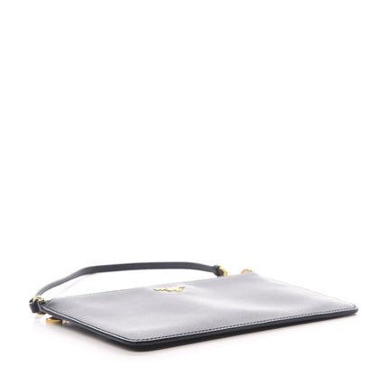 Prada Saffiano Pochette Bag Baltico 4 of 10