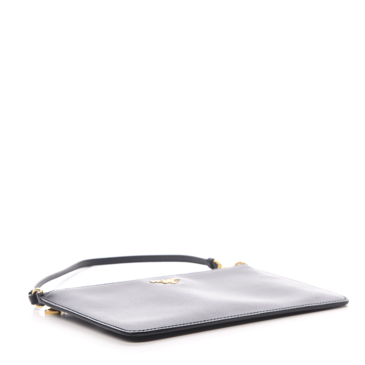 Prada Saffiano Pochette Bag Baltico 4 of 10