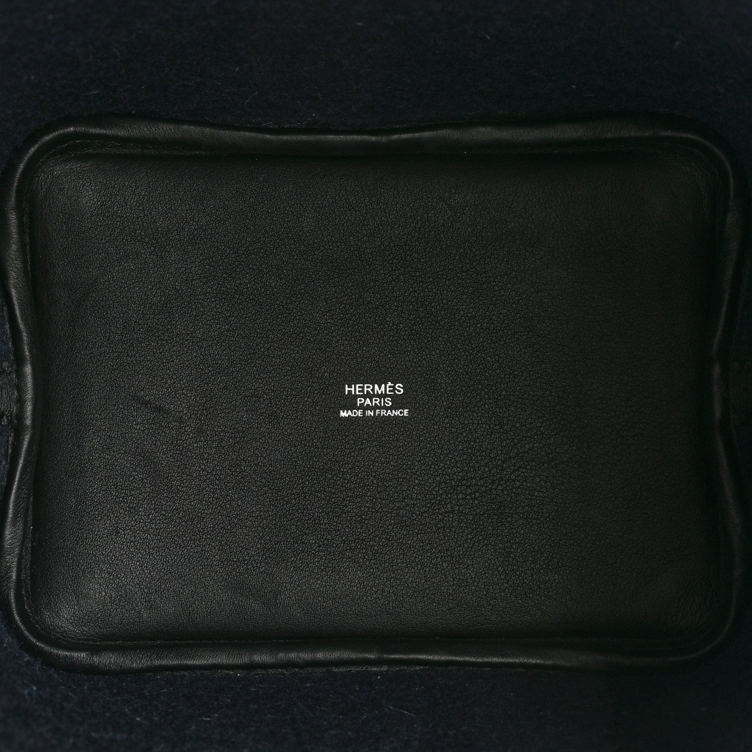 Hermes Feutre Swift Picotin Lock 18 PM Bleu Nuit Black 5 of 13