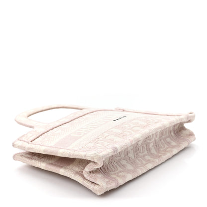 Christian Dior Oblique Mini Book Tote Rose Des Vents Multicolor 4 of 10