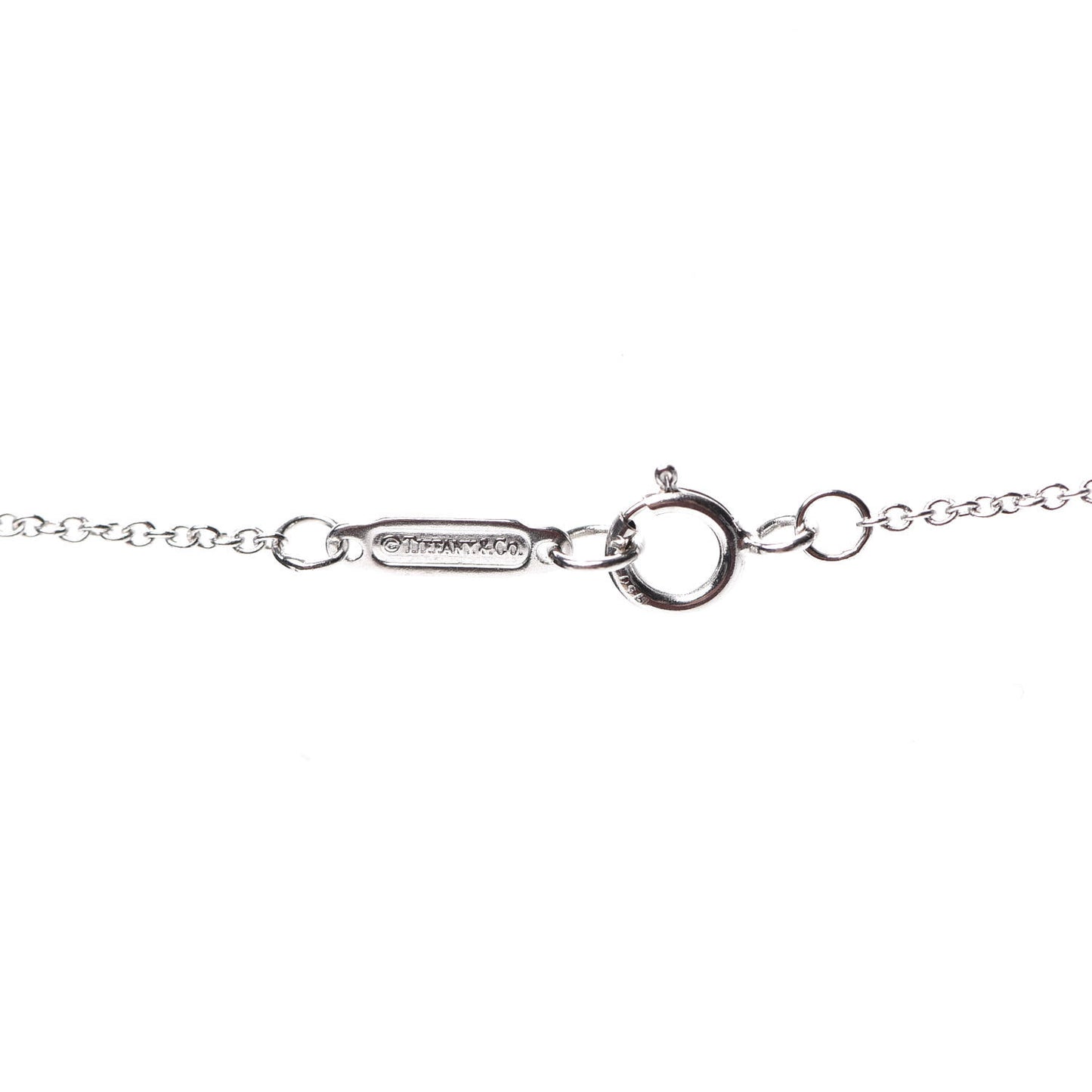 18K White Gold Aquamarine Rainbow Drops Pendant Necklace