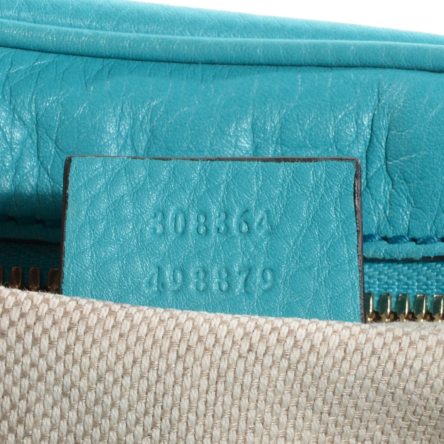 Pebbled Calfskin Small Soho Disco Bag Deep Cobalt