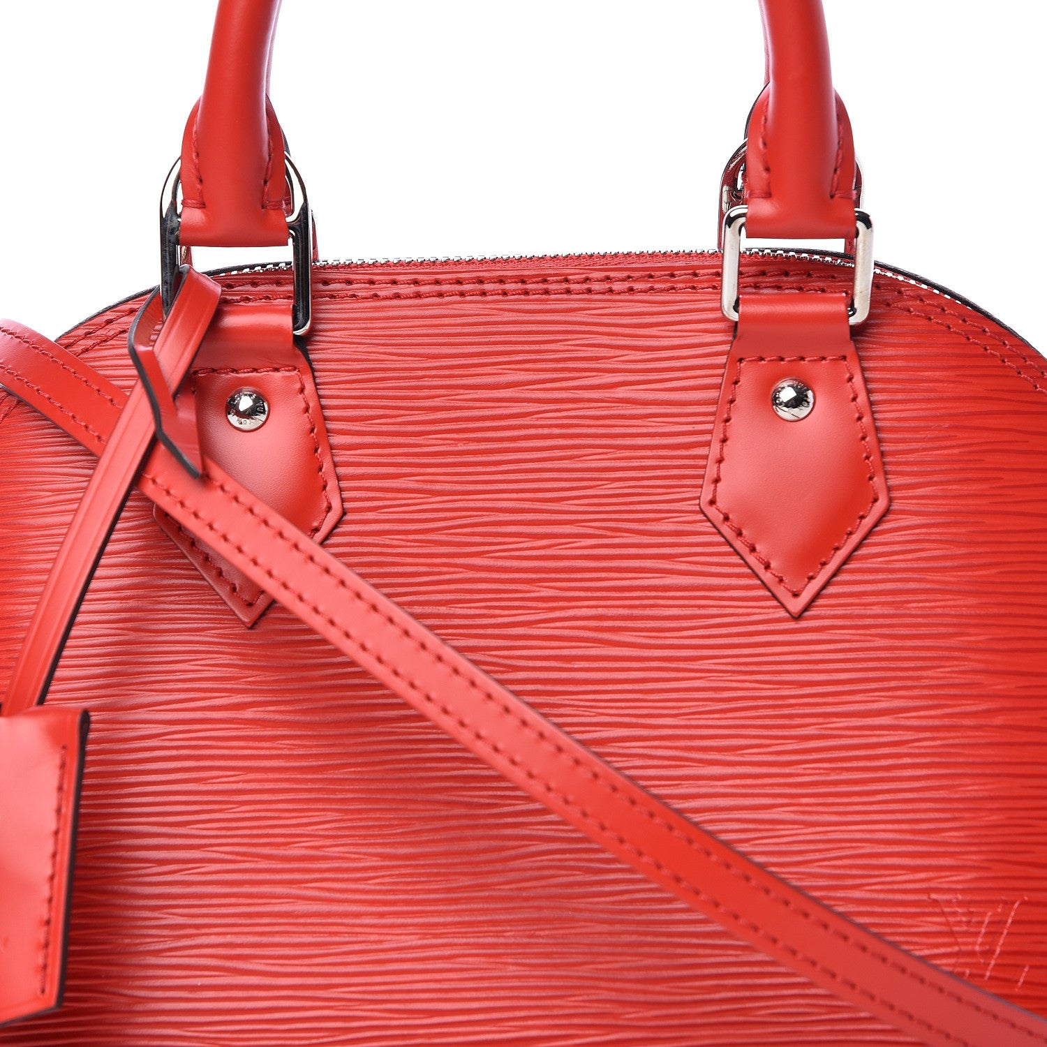 Louis Vuitton Epi Alma BB Coquelicot 8 of 12