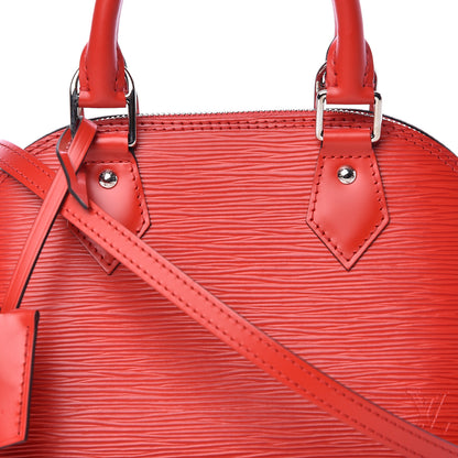 Louis Vuitton Epi Alma BB Coquelicot 8 of 12