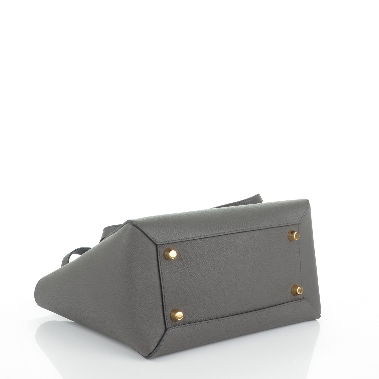 Celine Grained Calfskin Mini Belt Bag Grey 4 of 8