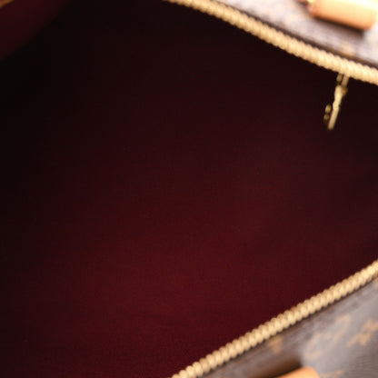 Louis Vuitton Monogram My LV Heritage Speedy 30 Bordeaux Ivory 4 of 9