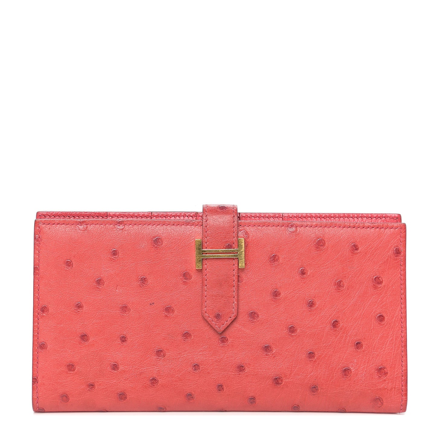 Ostrich Bearn Wallet Bougainvillea