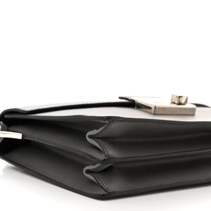 Prada Saffiano Sound Crossbody Bag Marmo 8 of 9