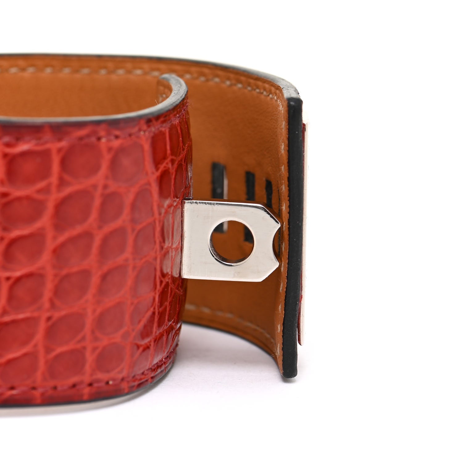 Hermes Matte Alligator Collier De Chien CDC Bracelet S 4 of 9