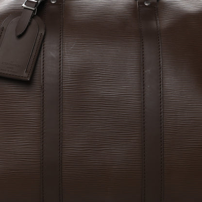 Louis Vuitton Epi Keepall 45 Moka 6 of 9