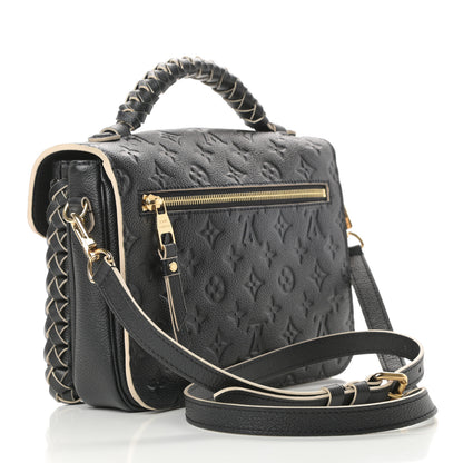 Louis Vuitton Empreinte Braided Pochette Metis Black 3 of 10