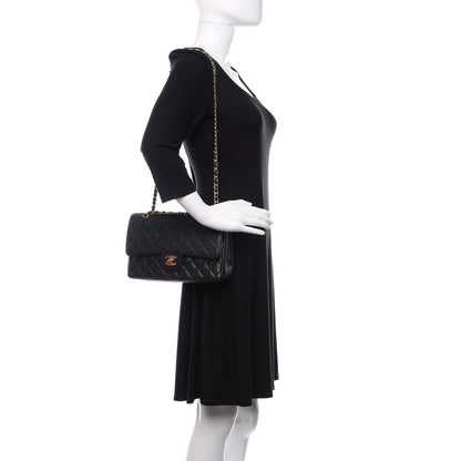Chanel Caviar Quilted Medium Double Flap Black 2 of 11