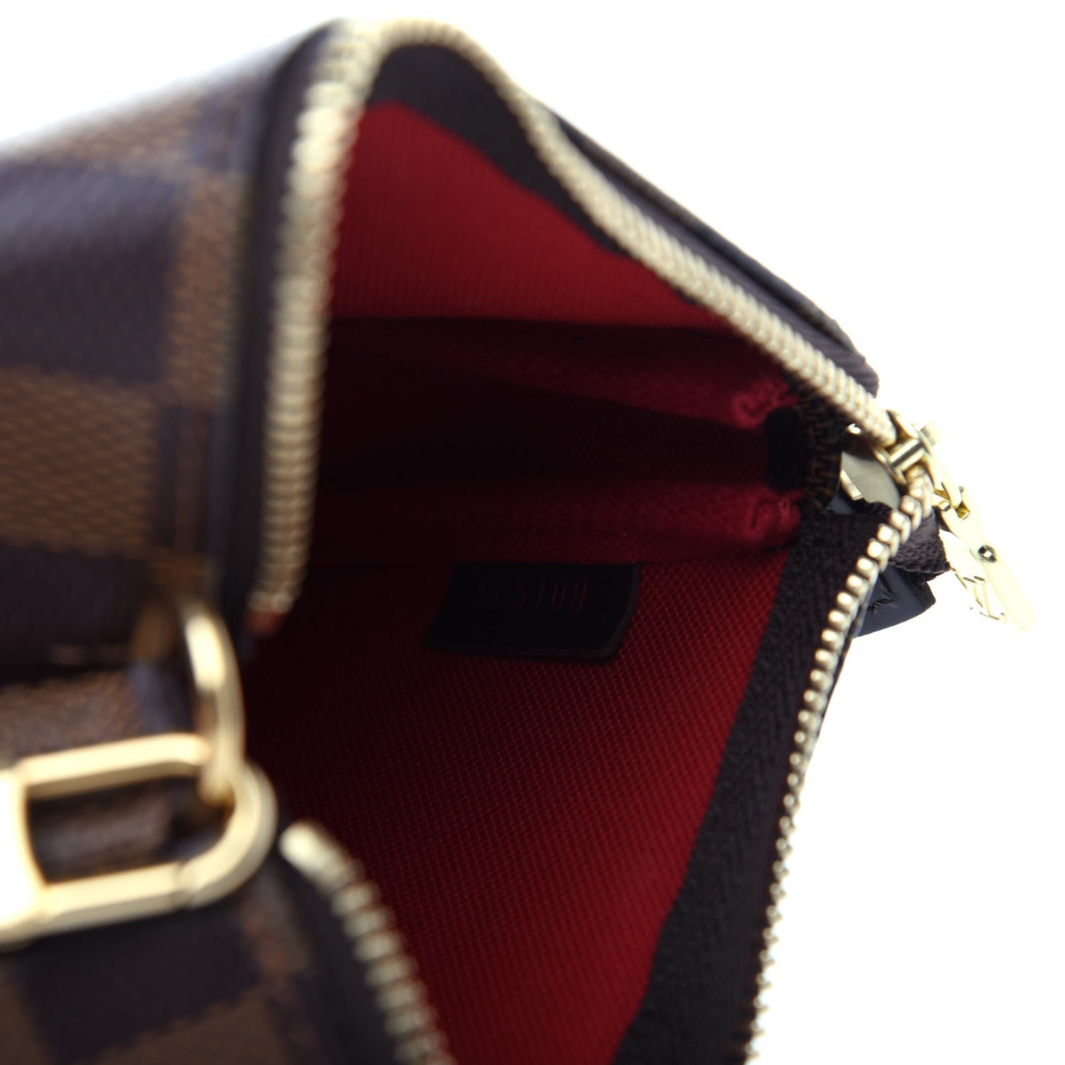 Louis Vuitton Damier Ebene Mini Pochette Accessories 7 of 8