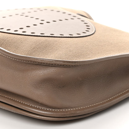 Hermes Toile Swift Evelyne II PM Etoupe 10 of 11