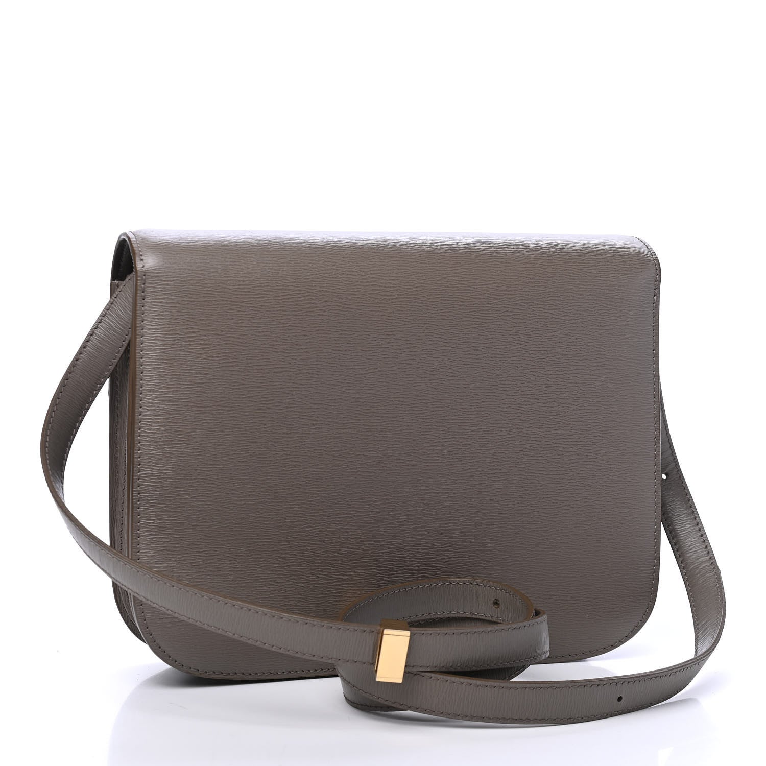 Celine Liege Calfskin Medium Classic Box Flap Bag Souris 2 of 6