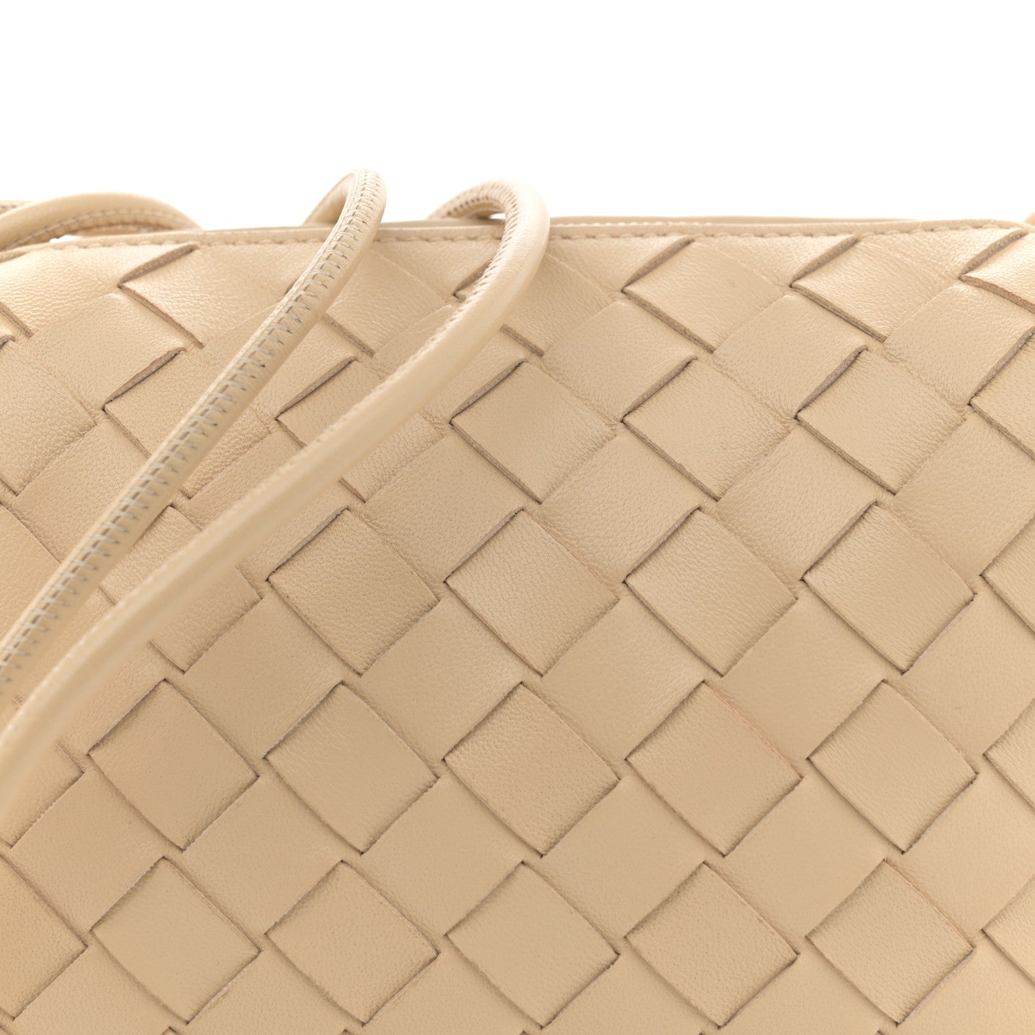 Bottega Veneta Nappa Intrecciato Mini Loop Camera Bag Porridge 7 of 12