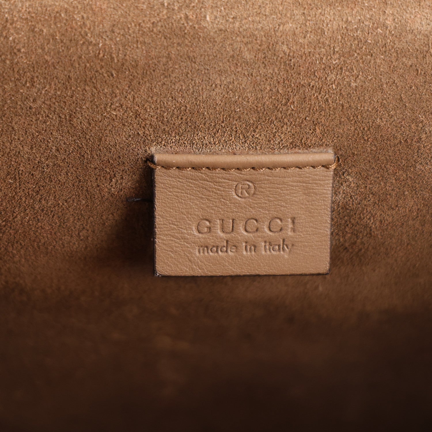 Gucci GG Supreme Monogram Medium Dionysus Shoulder Bag Taupe 6 of 10