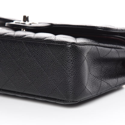 Chanel Caviar Quilted Small Double Flap Black 6 of 10