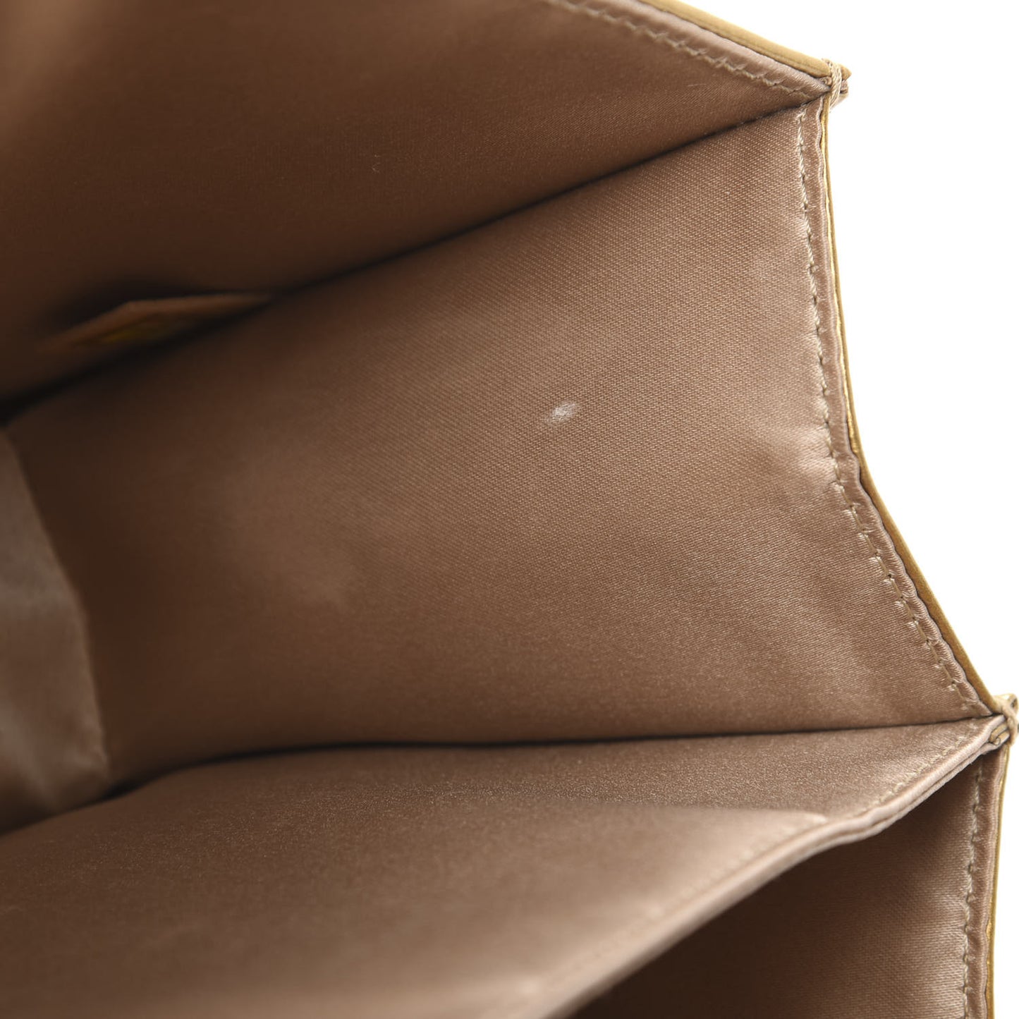 Patent Medium Madison Flap Gold