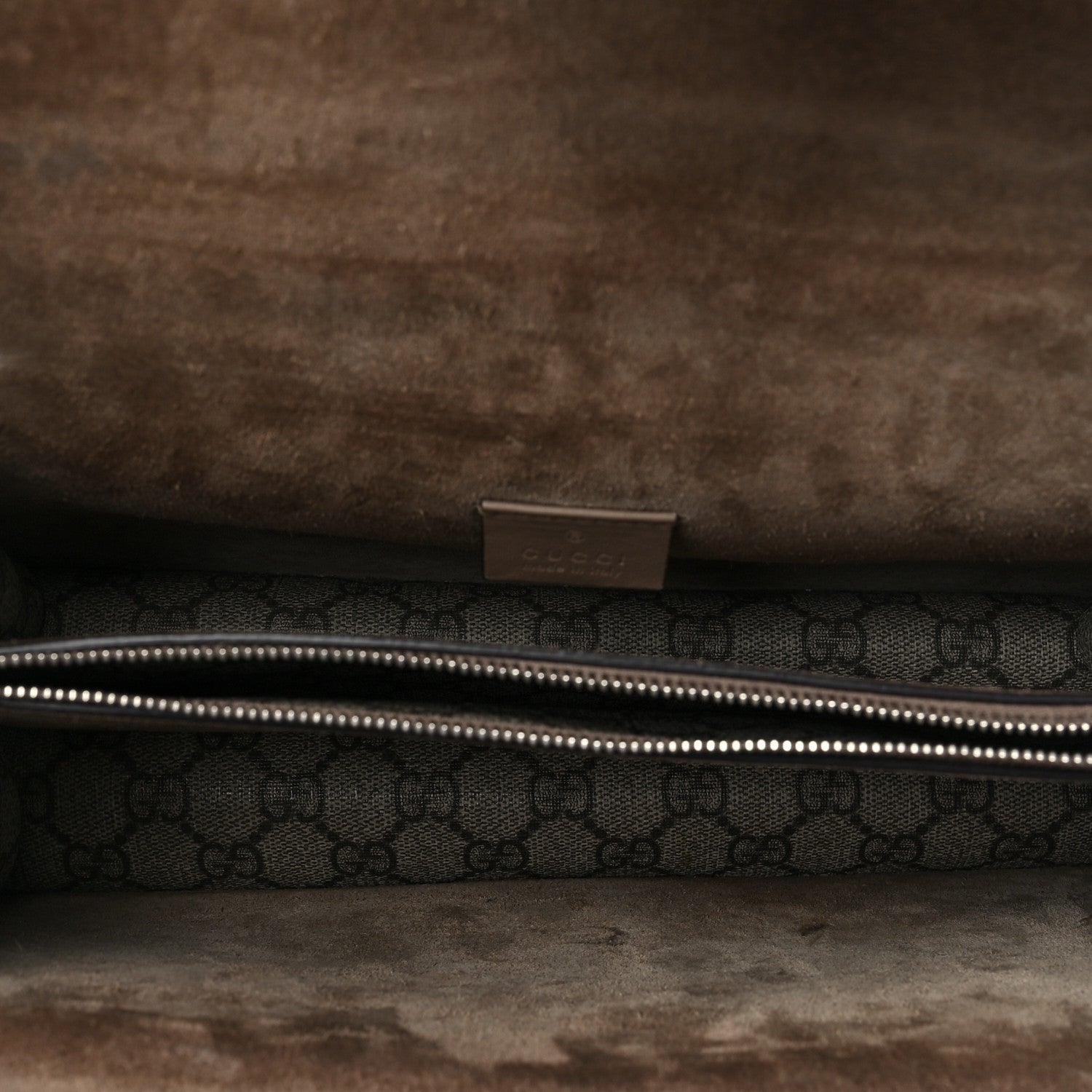 Gucci GG Supreme Monogram Small Dionysus Shoulder Bag Taupe 5 of 8