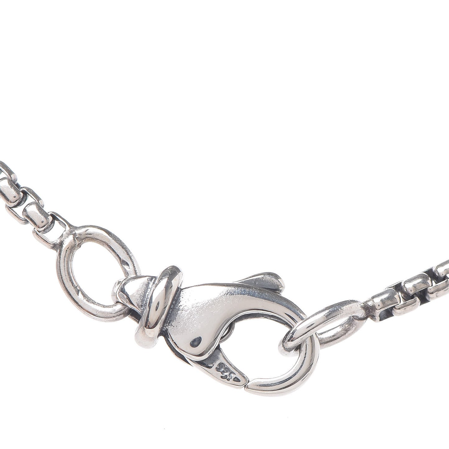 Sterling Silver 14K Yellow Gold Amethyst Cookie Necklace